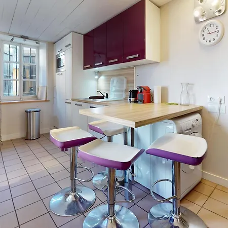 公寓 Le Petit Paradis - Pretty T2 Ideally Located At The Foot Of The Chateau *